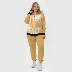 Женский 3D-костюм Let there be peace, цвет: 3D-черный — фото 2