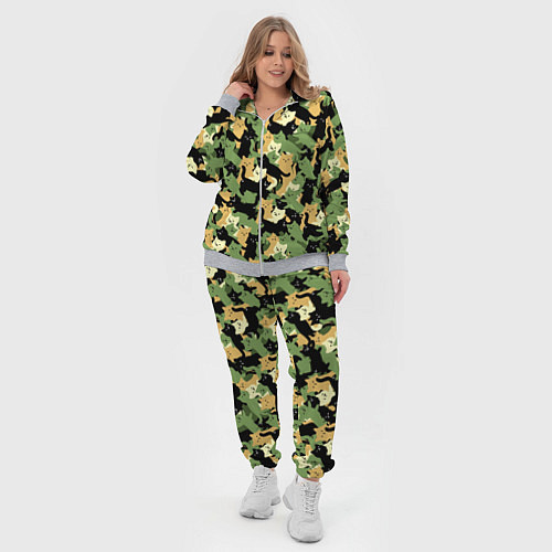 Женский костюм Котофляж / 3D-Меланж – фото 4