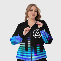 Женский 3D-костюм Linkin Park эквалайзер, цвет: 3D-черный — фото 2
