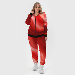 Женский 3D-костюм Красная волна, цвет: 3D-черный — фото 2