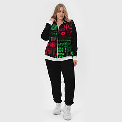 Женский 3D-костюм Twenty one pilots pattern rock steel, цвет: 3D-белый — фото 2