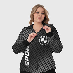 Женский 3D-костюм BMW sport carbon, цвет: 3D-черный — фото 2