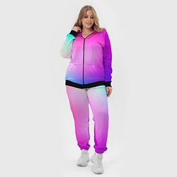 Женский 3D-костюм Colorful gradient, цвет: 3D-черный — фото 2