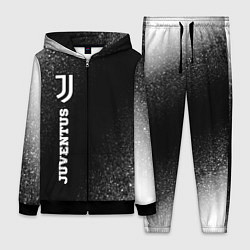 Женский 3D-костюм Juventus sport на темном фоне по-вертикали, цвет: 3D-черный