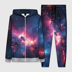 Женский 3D-костюм Взрыв в космосе, цвет: 3D-меланж