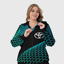 Женский 3D-костюм Toyota electro hexagon, цвет: 3D-черный — фото 2