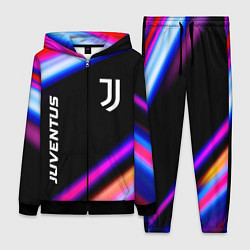 Женский 3D-костюм Juventus speed game lights, цвет: 3D-черный