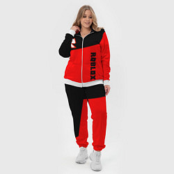 Женский 3D-костюм Roblox geometry red, цвет: 3D-белый — фото 2