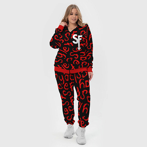 Женский костюм Sally Face roglike game / 3D-Красный – фото 4