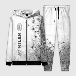 Женский 3D-костюм AC Milan - white gradient по-вертикали, цвет: 3D-черный