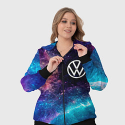 Женский 3D-костюм Volkswagen space auto, цвет: 3D-черный — фото 2