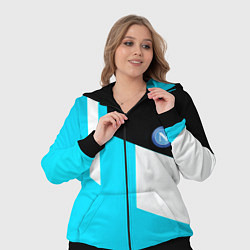 Женский 3D-костюм Napoli geometry fc, цвет: 3D-черный — фото 2