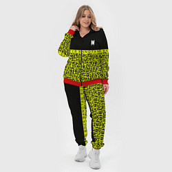 Женский 3D-костюм BTS pattern kpop, цвет: 3D-красный — фото 2