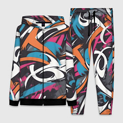 Женский костюм Граффити абстракция