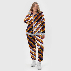 Женский 3D-костюм Doom logo pattern, цвет: 3D-меланж — фото 2