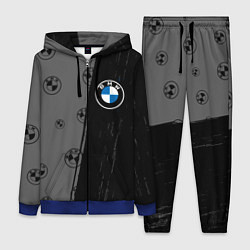 Женский 3D-костюм Bmw performance Темный, цвет: 3D-синий
