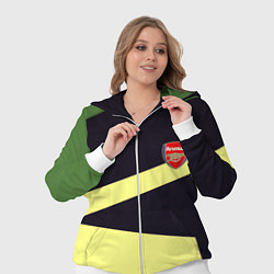 Женский 3D-костюм Arsenal geometry, цвет: 3D-белый — фото 2