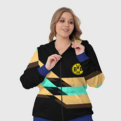 Женский 3D-костюм Borussia sport line, цвет: 3D-синий — фото 2