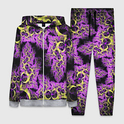 Женский 3D-костюм Абстракция фракталов, цвет: 3D-меланж