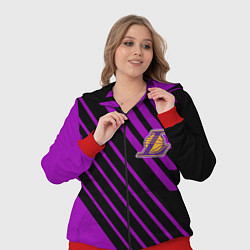 Женский 3D-костюм Лейкерс, цвет: 3D-красный — фото 2