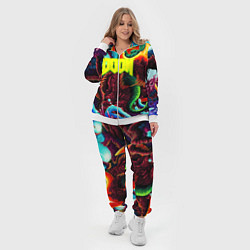 Женский 3D-костюм Doom monster mars, цвет: 3D-белый — фото 2