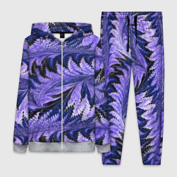 Женский 3D-костюм Абстрактные перья - жидкость, цвет: 3D-меланж