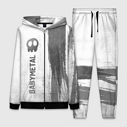 Женский 3D-костюм Babymetal - white gradient по-вертикали, цвет: 3D-черный