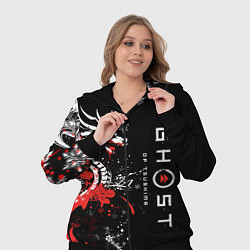 Женский 3D-костюм Ghost of Tsushima - snowflakesv, цвет: 3D-черный — фото 2