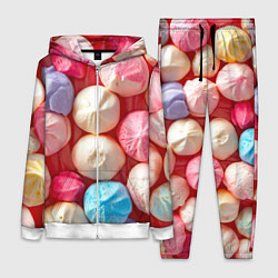 Женский 3D-костюм Зефирчик, цвет: 3D-белый