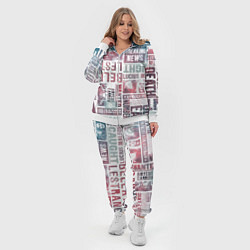 Женский 3D-костюм Паттерн газеты - Гарри Поттер Сириус Блэк и Люциус, цвет: 3D-белый — фото 2