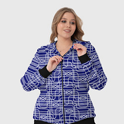 Женский 3D-костюм Паттерн с трубопроводом и узлами, цвет: 3D-черный — фото 2