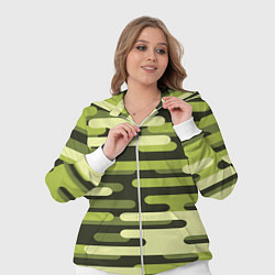 Женский 3D-костюм Камуфляжная форма, цвет: 3D-белый — фото 2