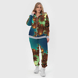 Женский 3D-костюм Психоделика абстракция, цвет: 3D-меланж — фото 2