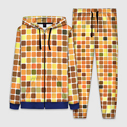 Женский 3D-костюм Осенняя палитра, цвет: 3D-синий