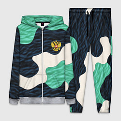 Женский костюм Текстурный милитари камуфляж