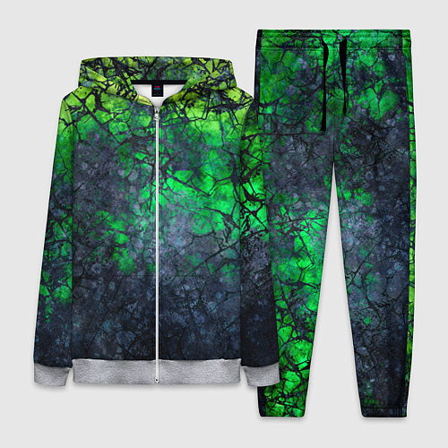 Женский костюм Абстракция - acid web / 3D-Меланж – фото 1