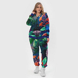 Женский 3D-костюм Морское дно с кораллами, цвет: 3D-синий — фото 2