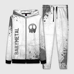 Женский 3D-костюм Babymetal - white gradient вертикально, цвет: 3D-черный