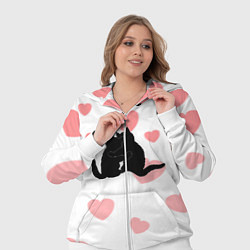 Женский 3D-костюм Любовные объятия, цвет: 3D-белый — фото 2