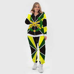 Женский 3D-костюм Мотострелковые войска: лавры, цвет: 3D-белый — фото 2