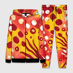 Женский 3D-костюм Африканский паттерн, цвет: 3D-черный