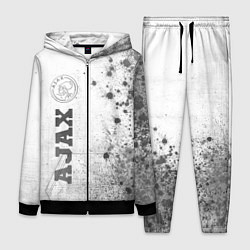 Женский 3D-костюм Ajax - white gradient по-вертикали, цвет: 3D-черный