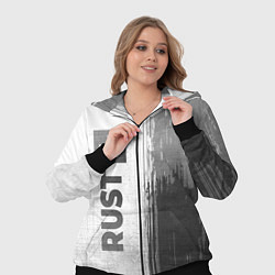 Женский 3D-костюм Rust - white gradient по-вертикали, цвет: 3D-черный — фото 2