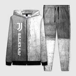 Женский 3D-костюм Juventus - grey gradient по-вертикали, цвет: 3D-черный