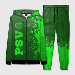 Женский 3D-костюм PSV - green gradient по-вертикали, цвет: 3D-черный