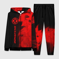 Женский 3D-костюм Dongfeng - red gradient по-вертикали, цвет: 3D-черный