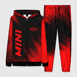 Женский костюм Mini - red gradient вертикально