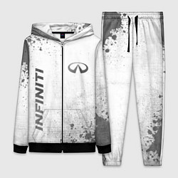 Женский костюм Infiniti - white gradient вертикально