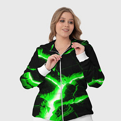 Женский 3D-костюм Разлом, цвет: 3D-белый — фото 2