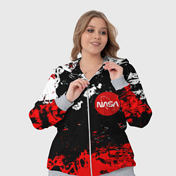 Женский 3D-костюм Nasa краски, цвет: 3D-меланж — фото 2